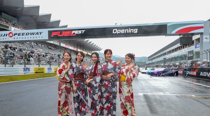 Michelle Rodriguez and Cody Walker Reunite with Fans at Rain-Soaked FuelFest Japan 2025